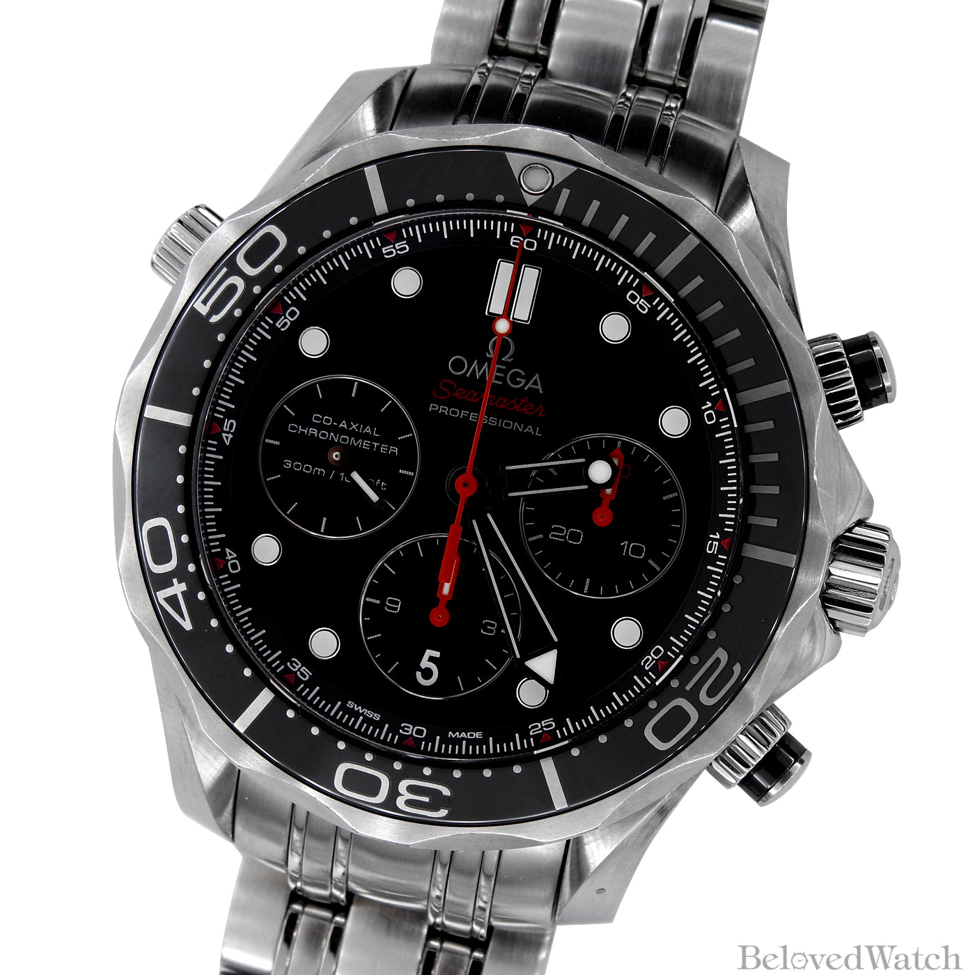 Omega Ceramic Seamaster Chronograph 212.30.42.50.01.001 Beloved Watch